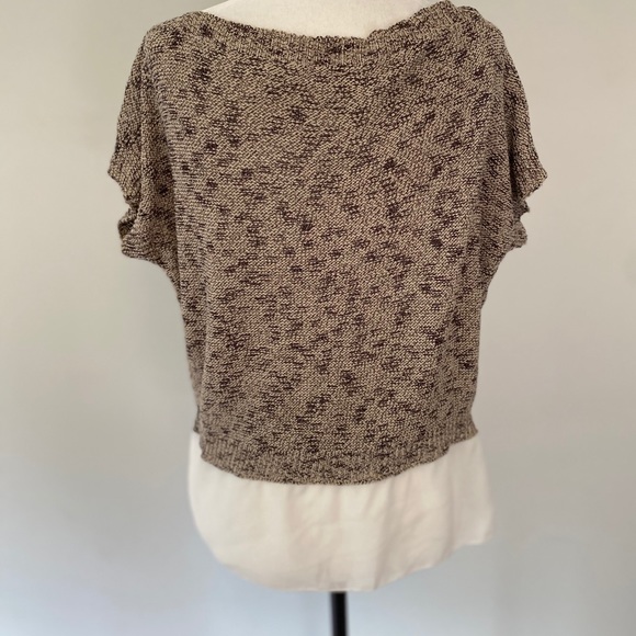 Anthropologie Moth Knit Boat Neck Peplum Sweater - Picture 6 of 9